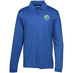 Custom Ice Performance Pique Long Sleeve Polo - Men's