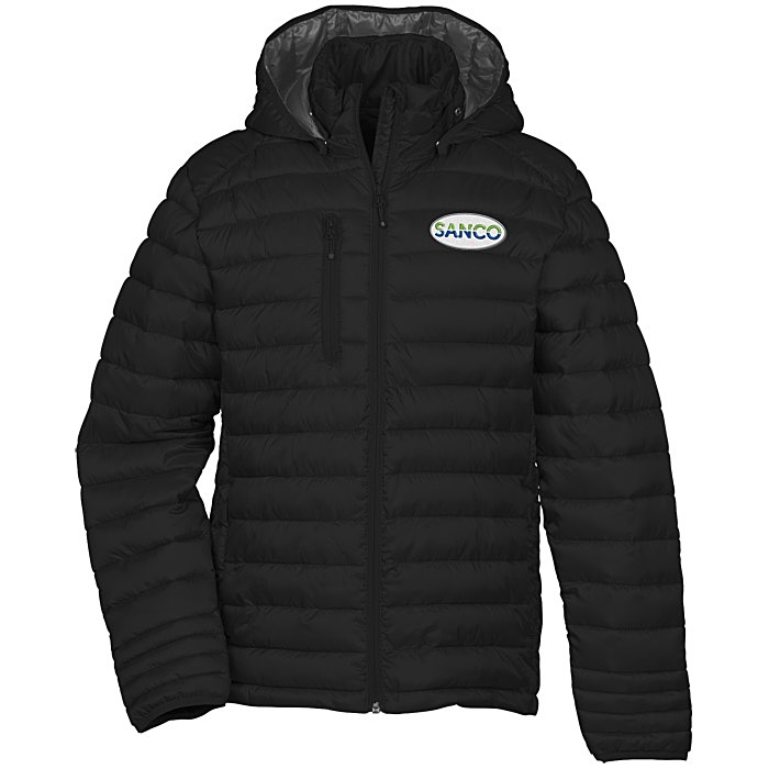 Custom Hudson Quilted Hooded Jacket - Men's