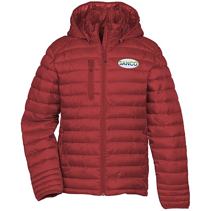 Custom Hudson Quilted Hooded Jacket - Men's