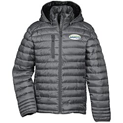 Custom Hudson Quilted Hooded Jacket - Men's