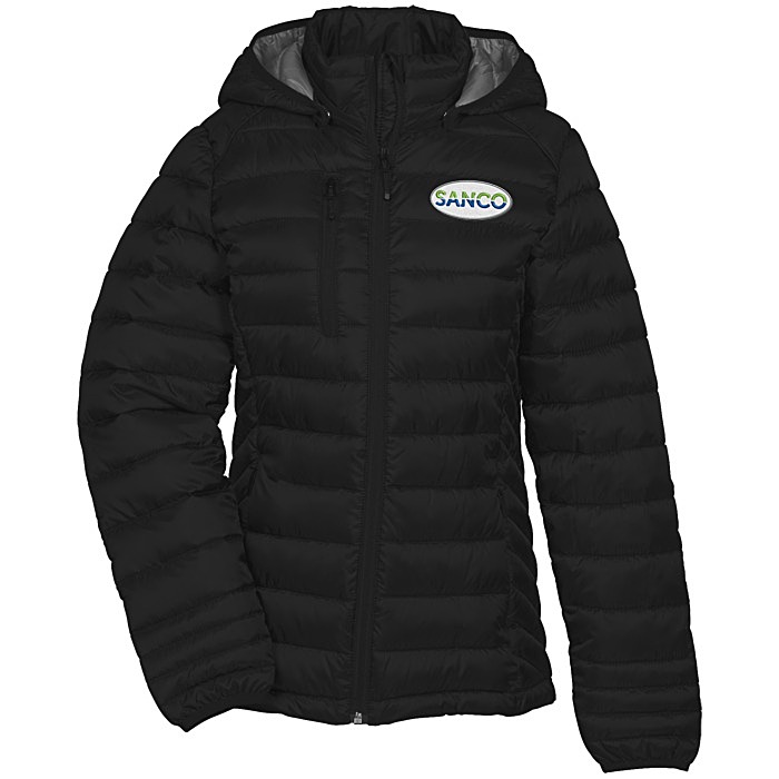 Custom Hudson Quilted Hooded Jacket - Ladies'