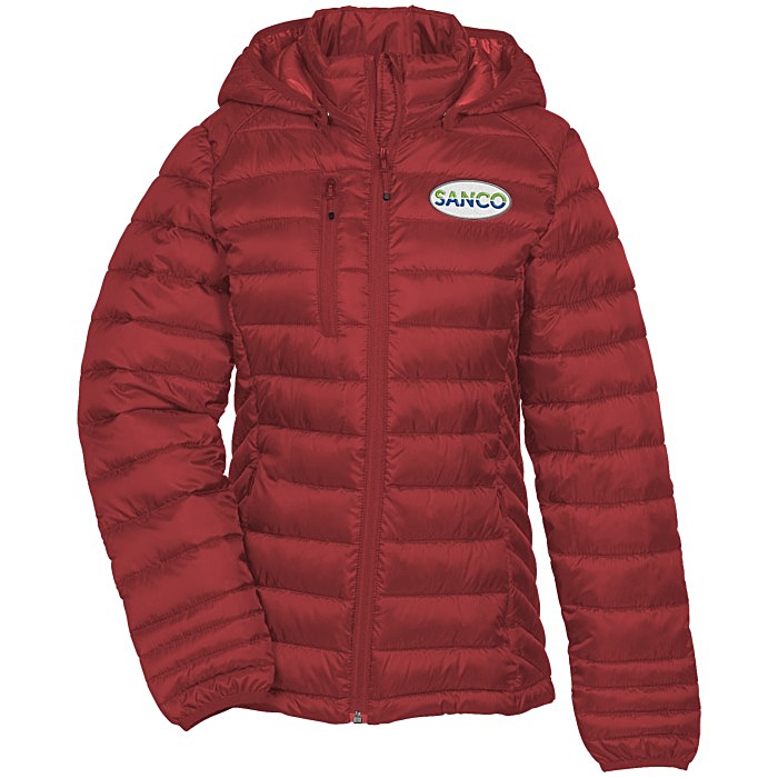 Custom Hudson Quilted Hooded Jacket - Ladies'