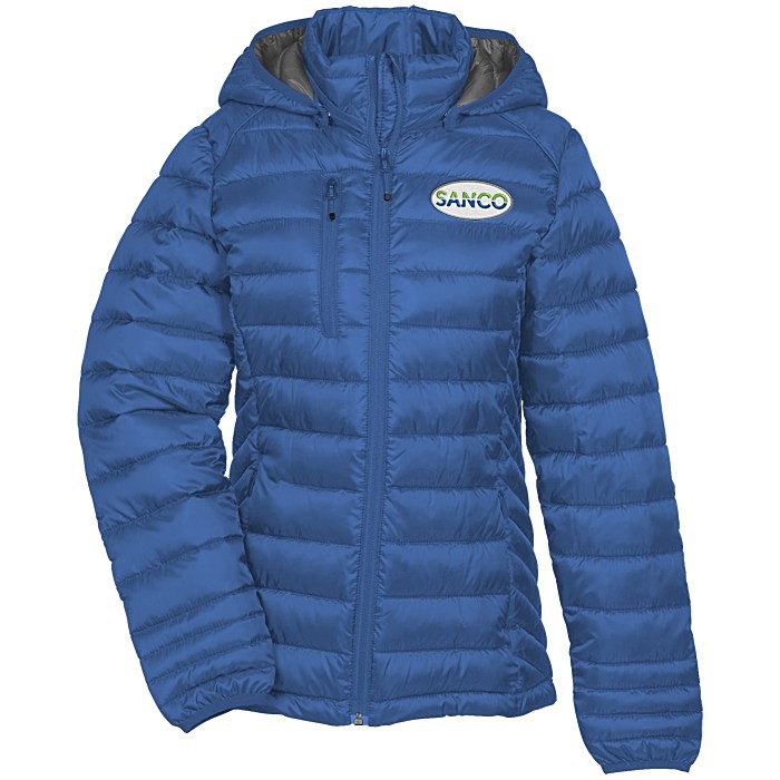 Custom Hudson Quilted Hooded Jacket - Ladies'