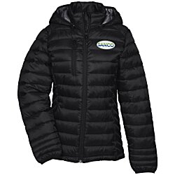 Custom Hudson Quilted Hooded Jacket - Ladies'