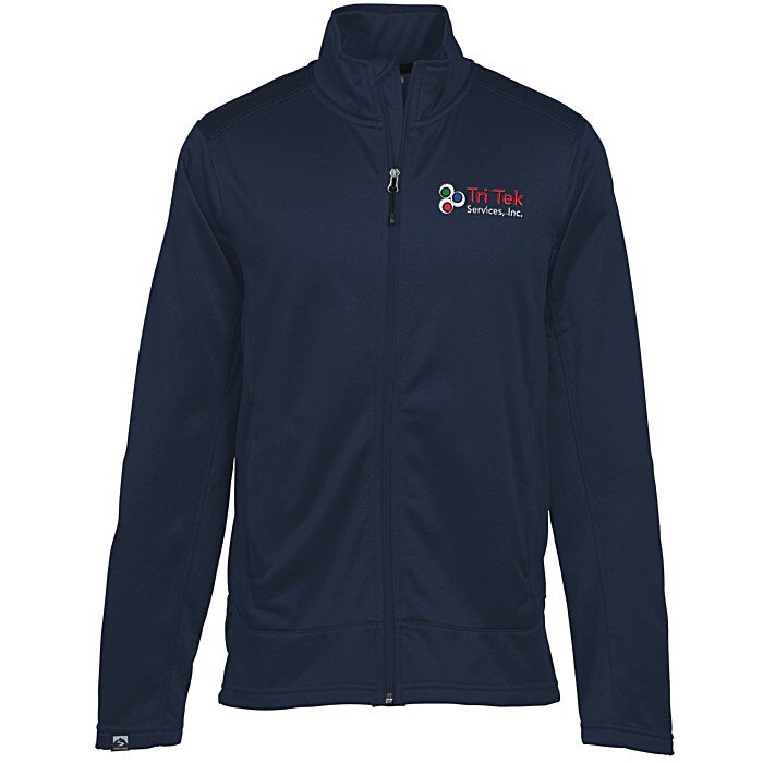 Custom Storm Creek Heather Performance Fleece Jacket - Men's