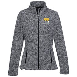 Custom Crossland Heather Fleece Jacket - Ladies' - 24 hr