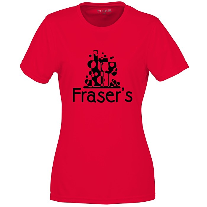 Custom Spin Dye Jersey Tee - Ladies' - Screen