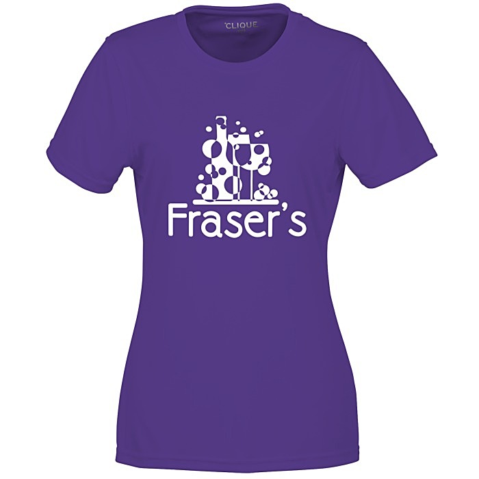 Custom Spin Dye Jersey Tee - Ladies' - Screen