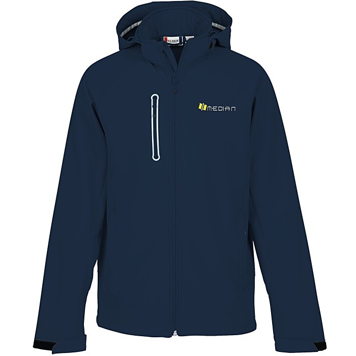 Custom Milford Microfleece Lined Hooded Jacket - Men's