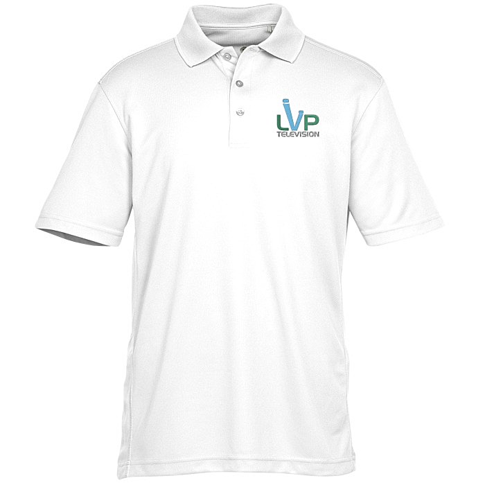 Custom Ice Performance Pique Polo - Men's