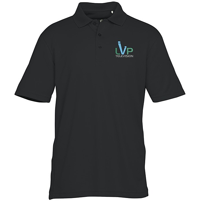 Custom Ice Performance Pique Polo - Men's