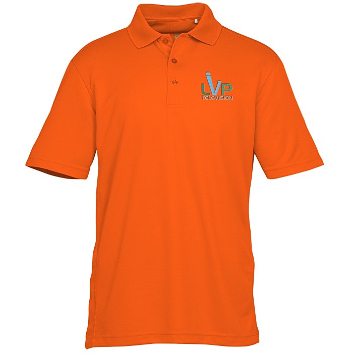 Custom Ice Performance Pique Polo - Men's