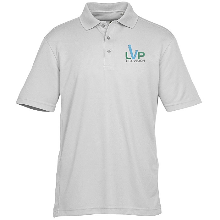 Custom Ice Performance Pique Polo - Men's