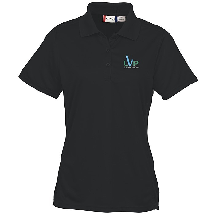 Custom Ice Performance Pique Polo - Ladies'