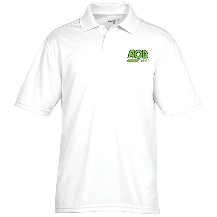 Custom Spin Dye Pique Polo - Men's