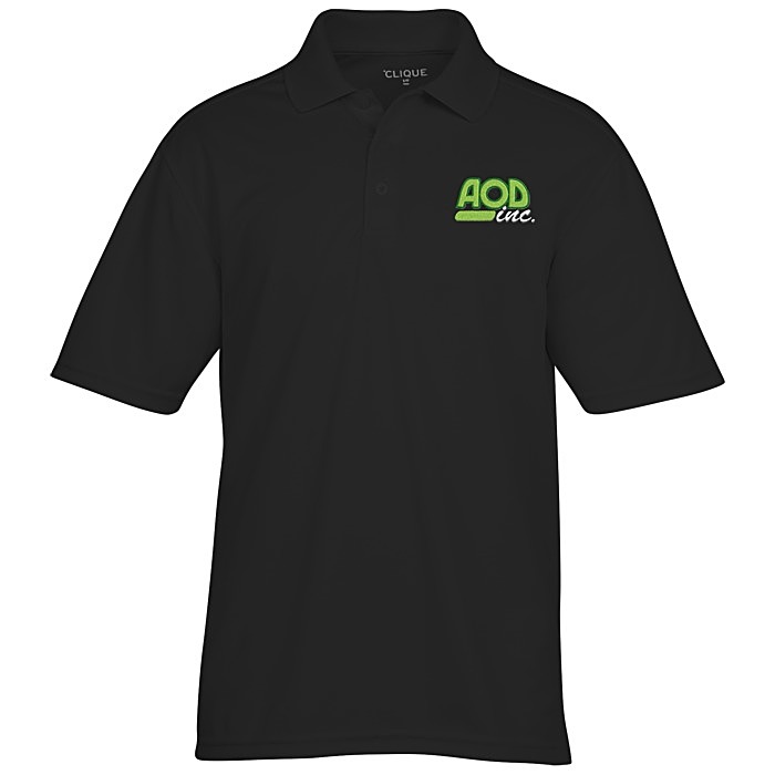 Custom Spin Dye Pique Polo - Men's