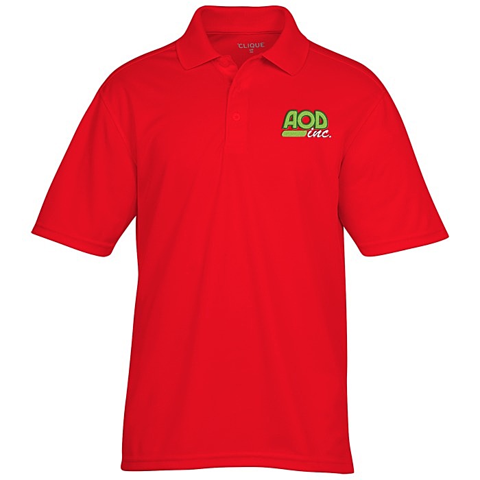 Custom Spin Dye Pique Polo - Men's