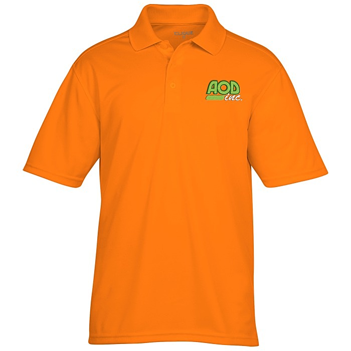 Custom Spin Dye Pique Polo - Men's