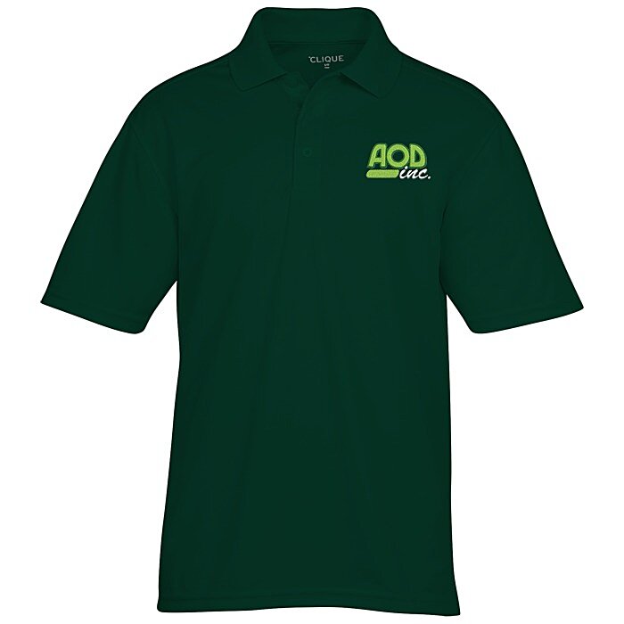 Custom Spin Dye Pique Polo - Men's