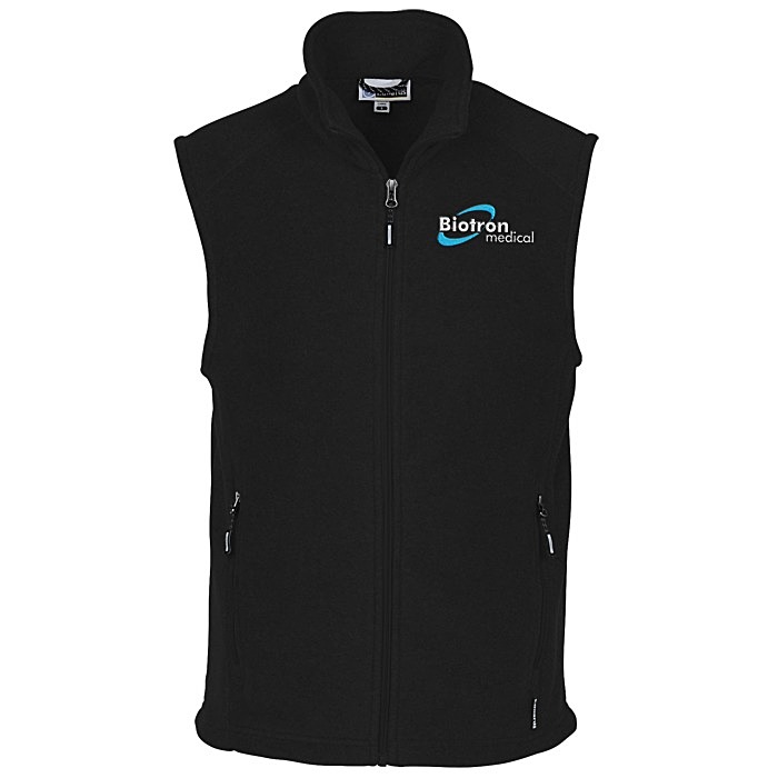 Custom Midweight Microfleece Vest - Men's
