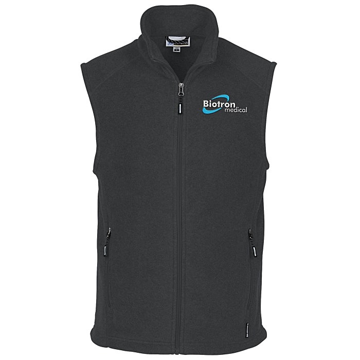 Custom Midweight Microfleece Vest - Men's