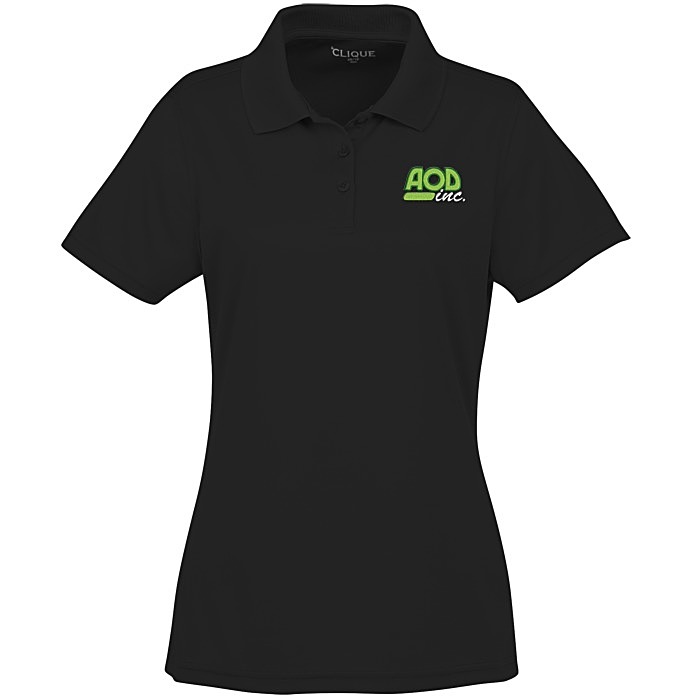 Custom Spin Dye Pique Polo - Ladies'