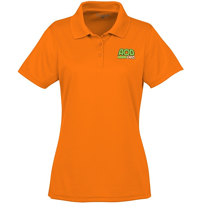 Custom Spin Dye Pique Polo - Ladies'