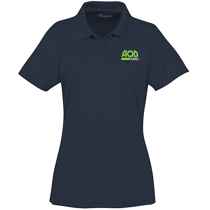 Custom Spin Dye Pique Polo - Ladies'