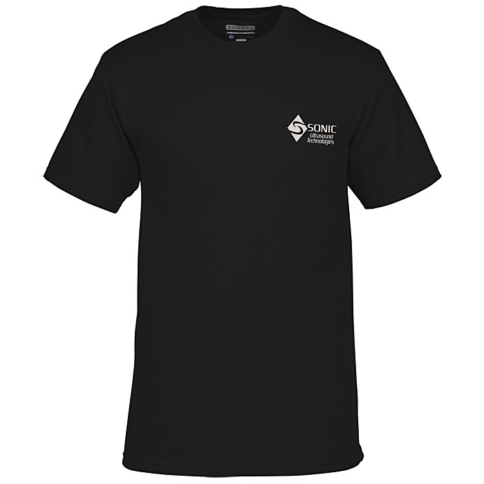 Custom Dri-Balance Blend Pocket T-Shirt