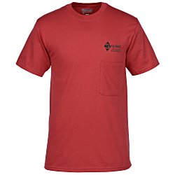 Custom Dri-Balance Blend Pocket T-Shirt