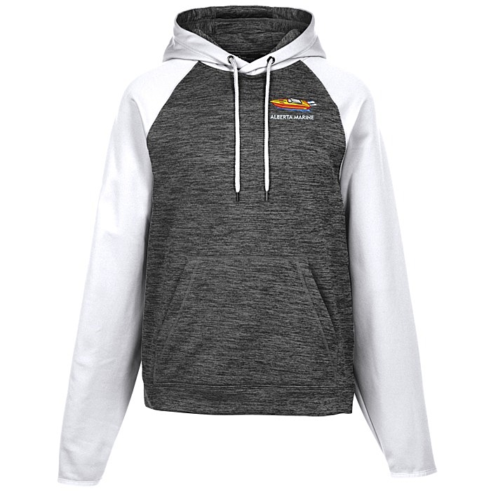Custom Dynamic Heather Two-Tone Hoodie