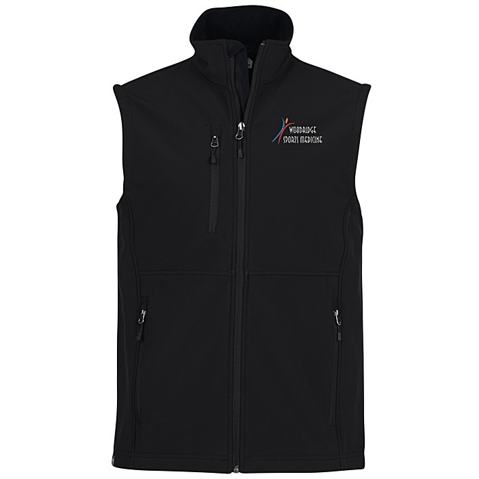 Custom Storm Creek Microfleece Lined Soft Shell Vest - Men's