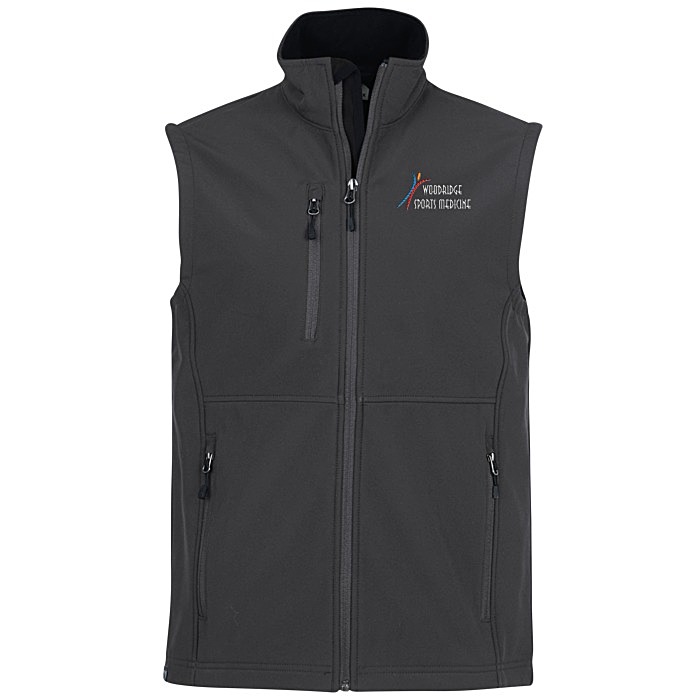 Custom Storm Creek Microfleece Lined Soft Shell Vest - Men's