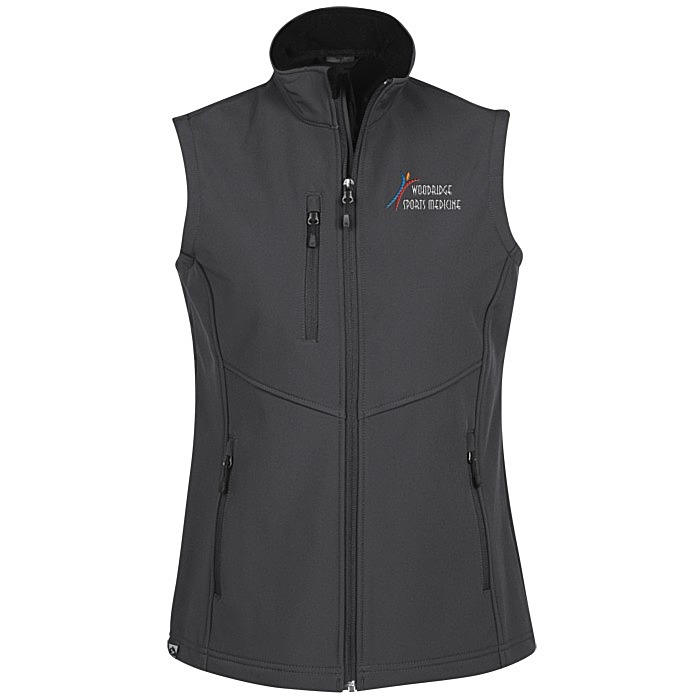 Custom Storm Creek Microfleece Lined Soft Shell Vest - Ladies'