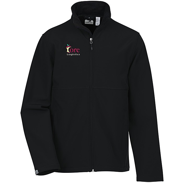 Custom Storm Creek Microfleece Lined Soft Shell Jacket - Men's