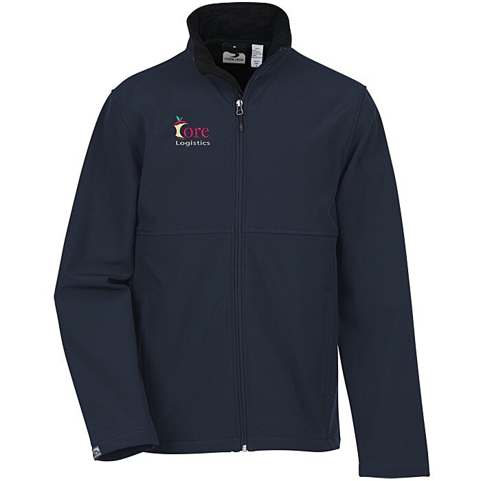 Custom Storm Creek Microfleece Lined Soft Shell Jacket - Men's