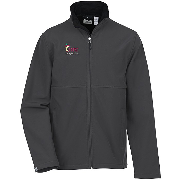 Custom Storm Creek Microfleece Lined Soft Shell Jacket - Men's