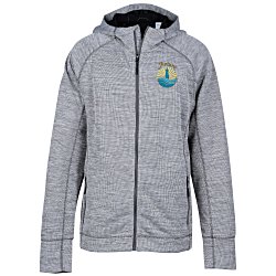 Custom Odell Heather Knit Hooded Jacket - Men's