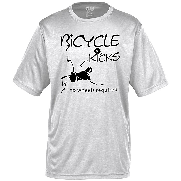 Custom Zone Performance Tee - Men's - Heathers - Screen