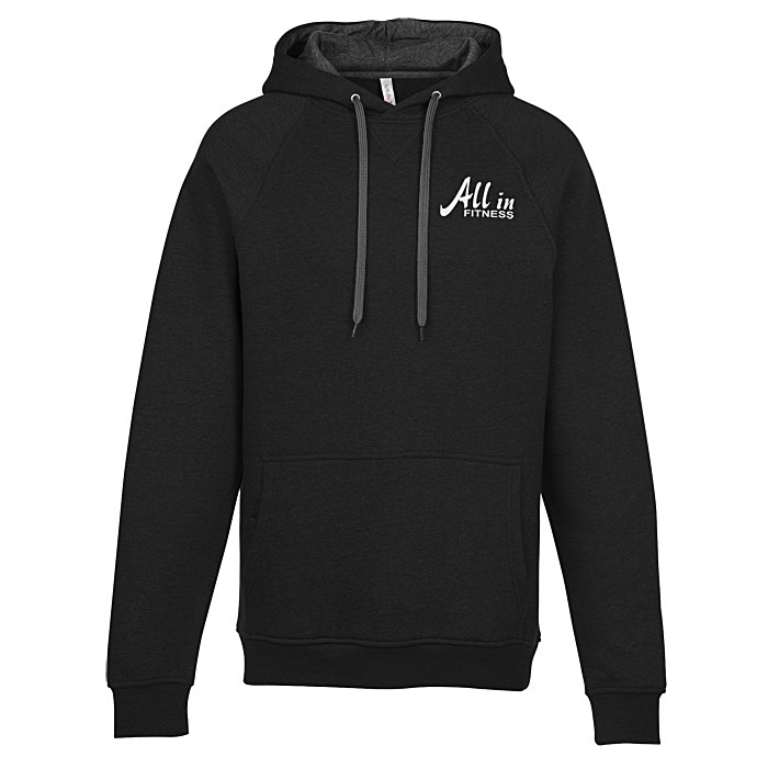 Custom ESActive Vintage Hooded Sweatshirt - Men's - Screen