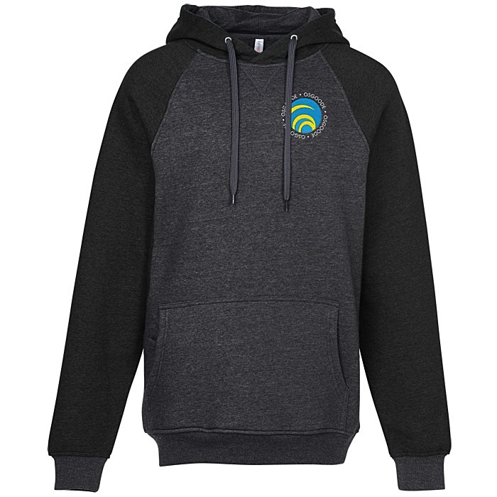 Custom ESActive Vintage Two-Tone Hooded Sweatshirt - Embroidered