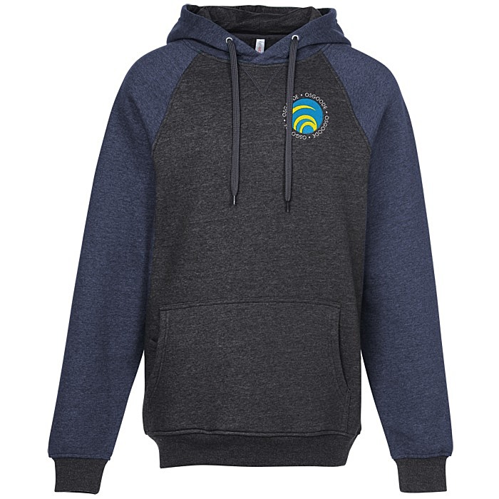 Custom ESActive Vintage Two-Tone Hooded Sweatshirt - Embroidered
