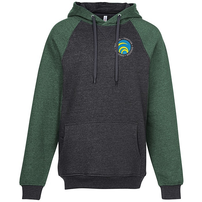 Custom ESActive Vintage Two-Tone Hooded Sweatshirt - Embroidered