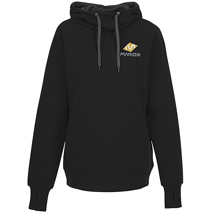Custom ESActive Vintage Hooded Sweatshirt - Ladies' - Embroidered
