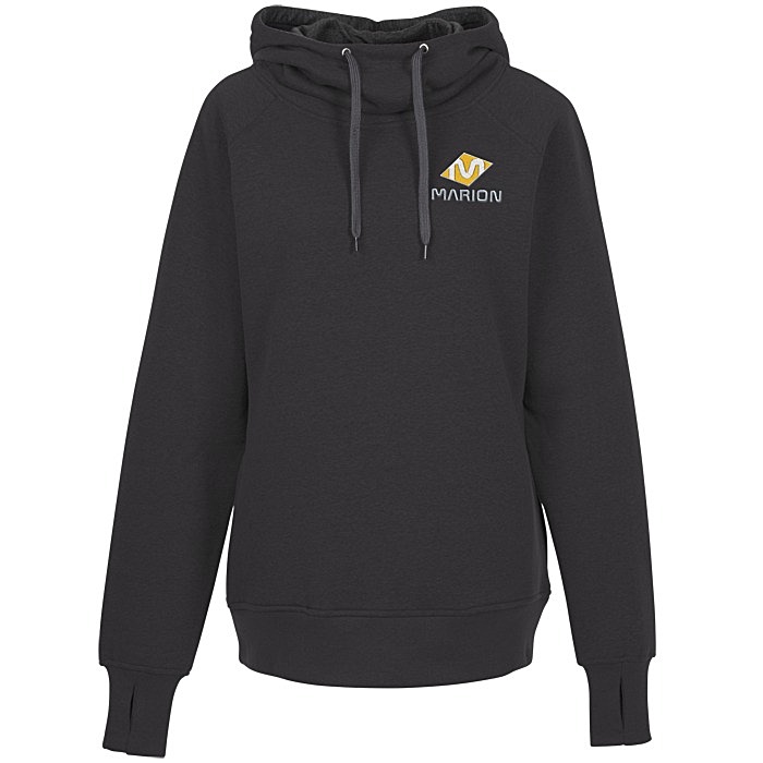 Custom ESActive Vintage Hooded Sweatshirt - Ladies' - Embroidered