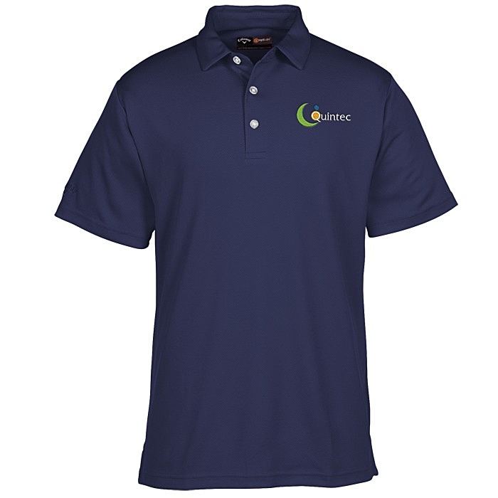 Custom Callaway Birdseye Polo - Men's