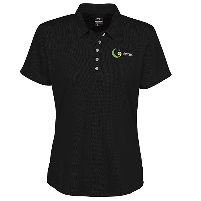 Custom Callaway Birdseye Polo - Ladies'