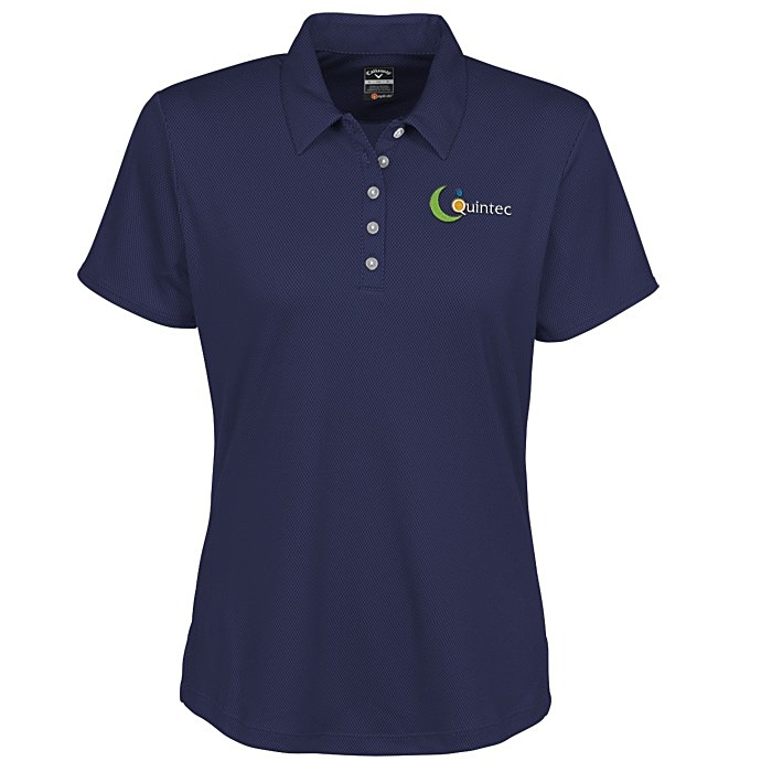 Custom Callaway Birdseye Polo - Ladies'