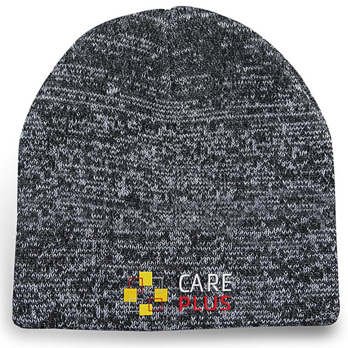 Custom Double Knit Melange Toque - 24 hr