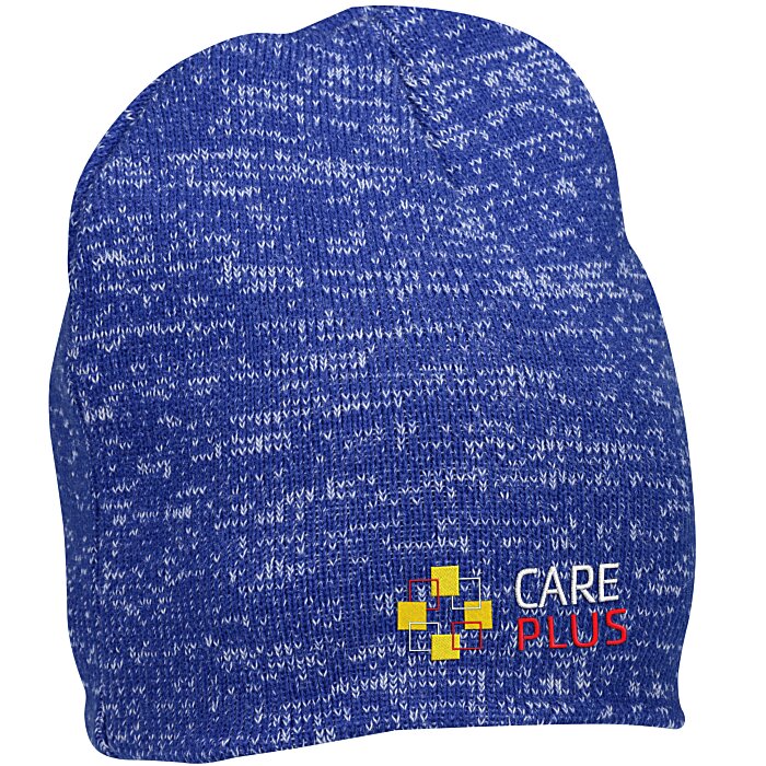Custom Double Knit Melange Toque - 24 hr